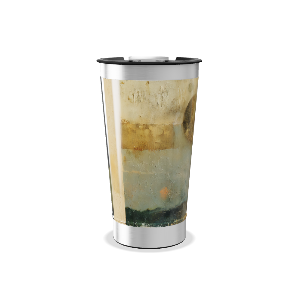 Copo Térmico - Abstrato Multicolorido