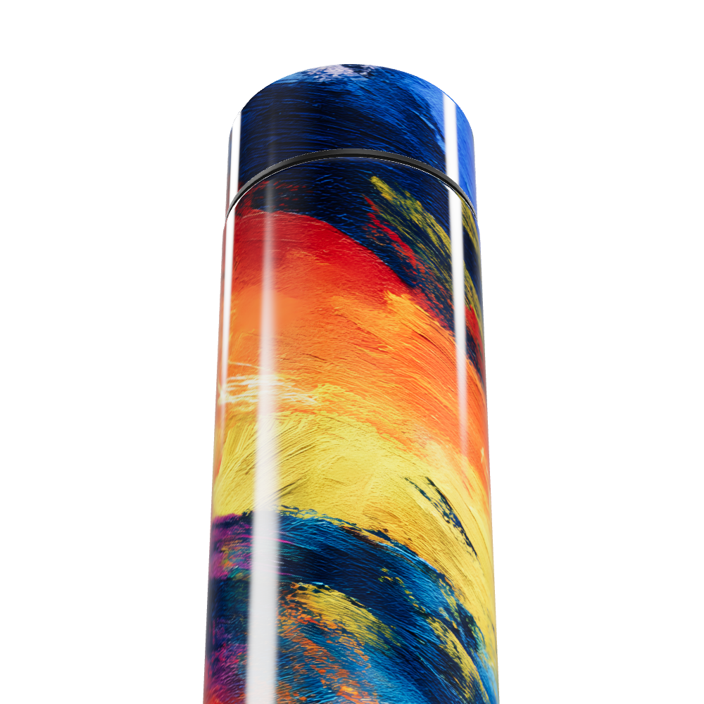 Garrafa Térmica Touch - Estampa Colorida Digital