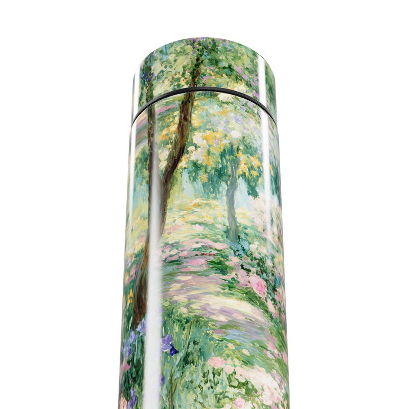 Garrafa Térmica Touch - Estampa Jardim Florido