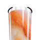 Copo Térmico - Estampa Marmorizada Laranja