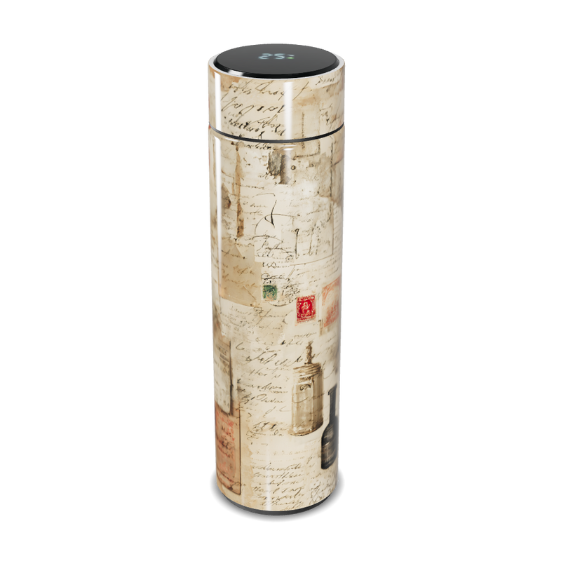 Garrafa Térmica Touch - Estampa Vintage