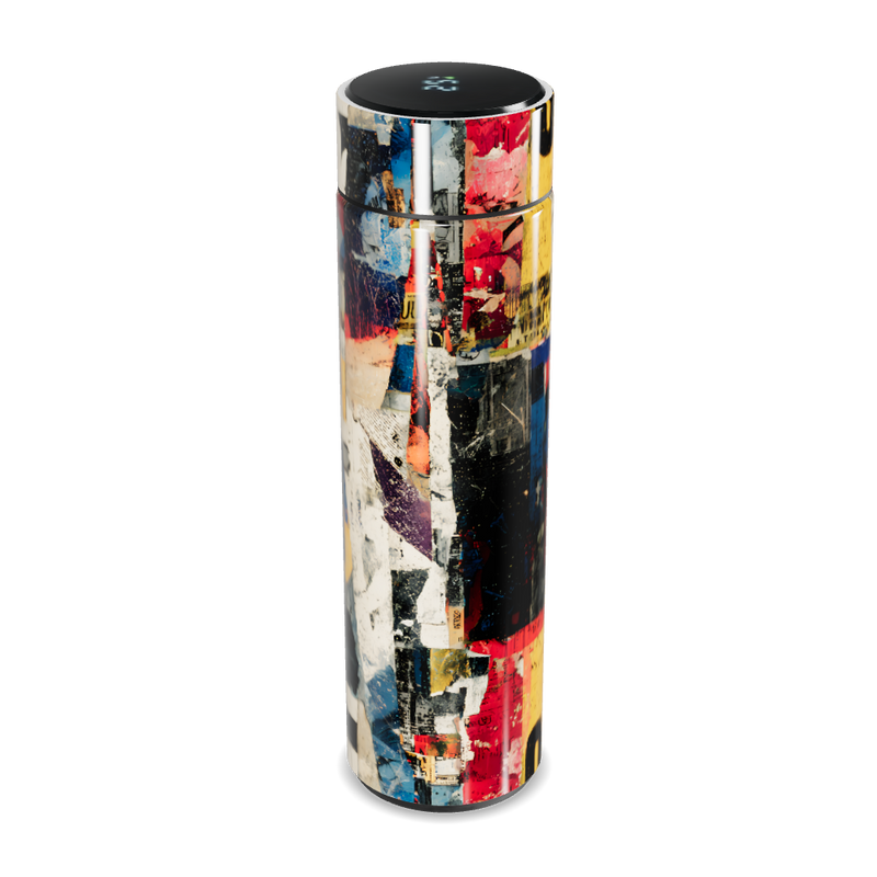 Garrafa Térmica Touch - Estampa Colorida