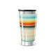 Copo Térmico - Listras Multicoloridas
