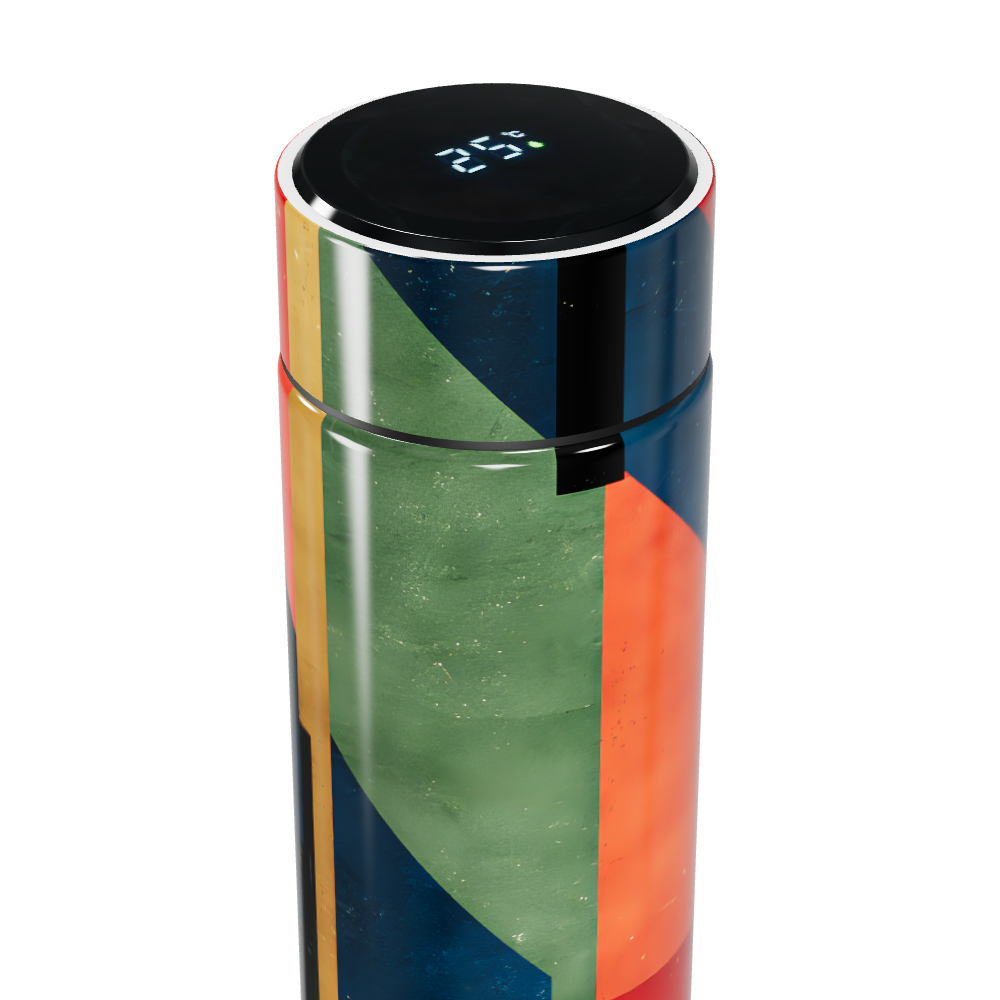 Garrafa Térmica Touch - Multicor Digital Display