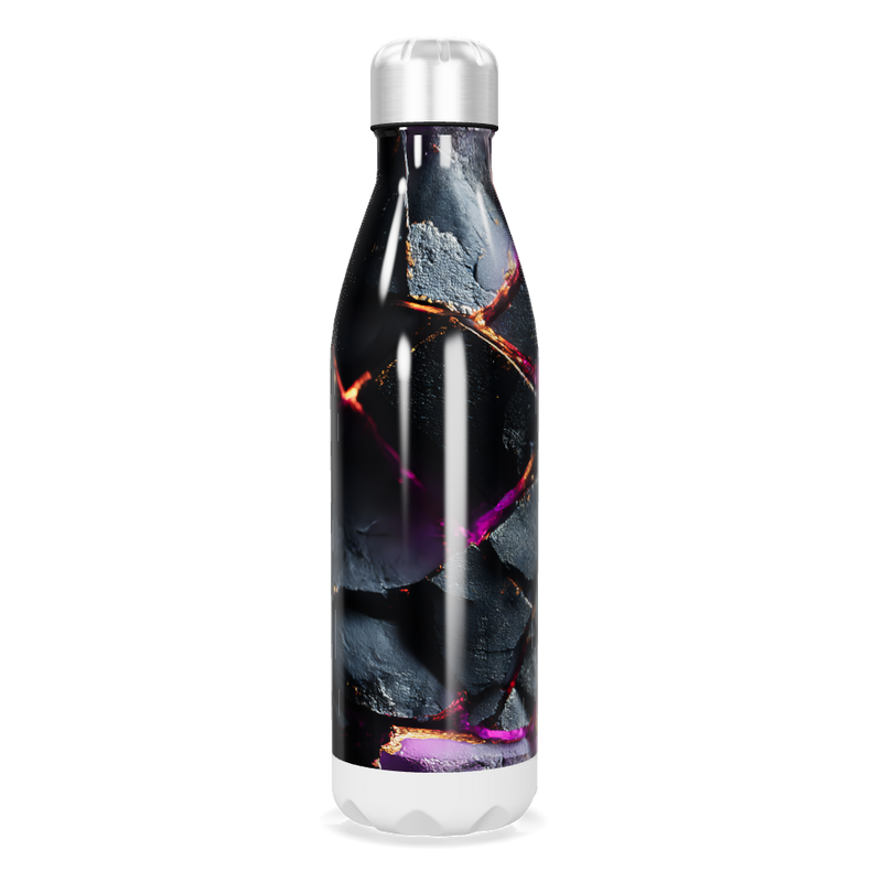 Garrafa Inox - Estampa Abstrata Colorida