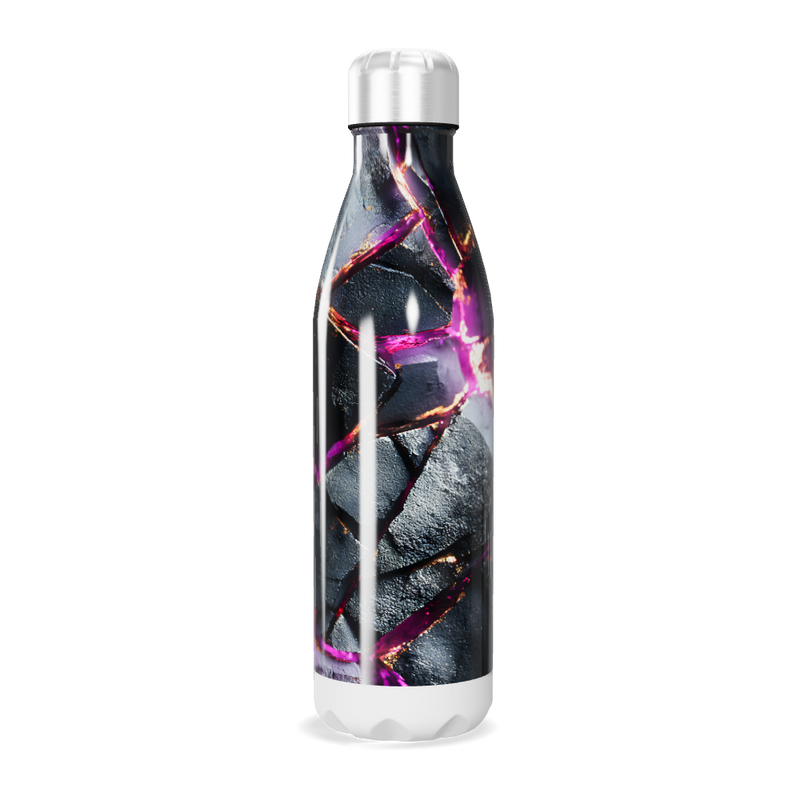 Garrafa Inox - Estampa Abstrata Colorida