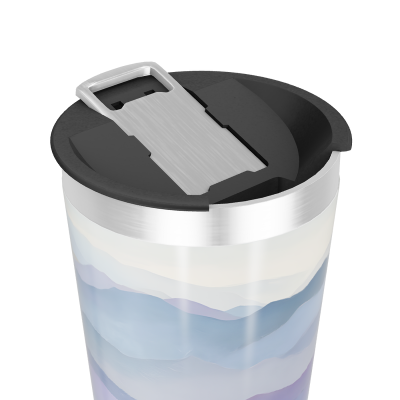 Copo Térmico - Estampa Montanhas Azul