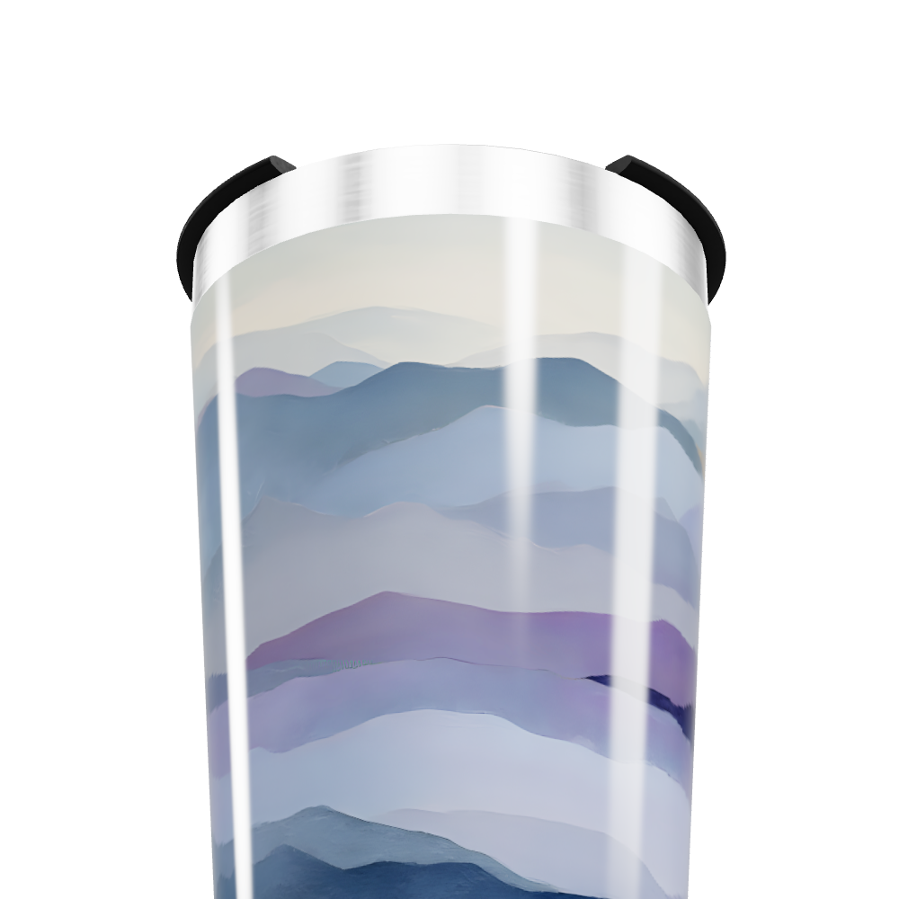 Copo Térmico - Estampa Montanhas Azul