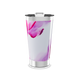 Copo Térmico - Branco com detalhes rosa