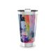 Copo Térmico - Estampa Abstrata Colorida