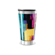 Copo Térmico - Estampa Colorida Abstrata