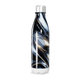 Garrafa Inox - Estampa Abstrata Preta Branca