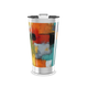 Copo Térmico - Estampa Abstrata Colorida