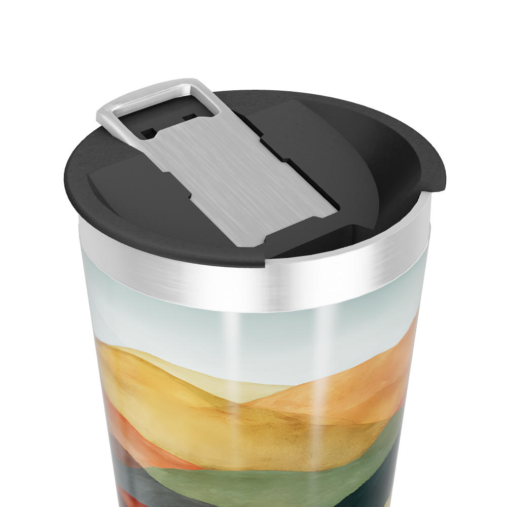 Copo Térmico - Estampa Montanhas Coloridas