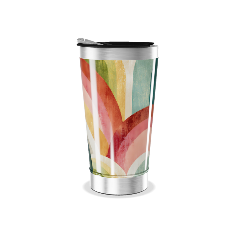 Copo Térmico - Estampado Arco-íris