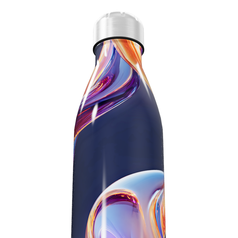 Garrafa Inox - Estampa Multicolorida