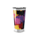 Copo Térmico - Estampa Abstrata Colorida
