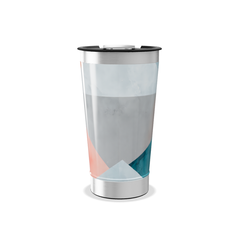 Copo Térmico - Estampa Geométrica Colorida