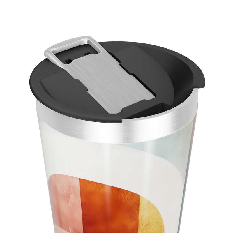 Copo Térmico - Estampa Geométrica Colorida