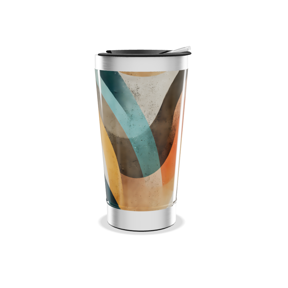 Copo Térmico - Listras Coloridas