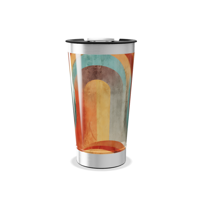 Copo Térmico - Estampa Arco-Íris