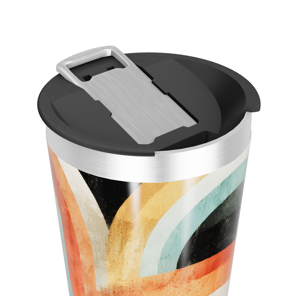 Copo Térmico - Estampa Arco-Íris