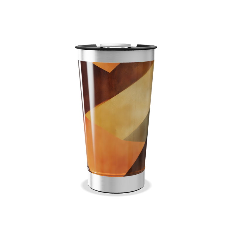 Copo Térmico - Estampa Colorida Abstrata