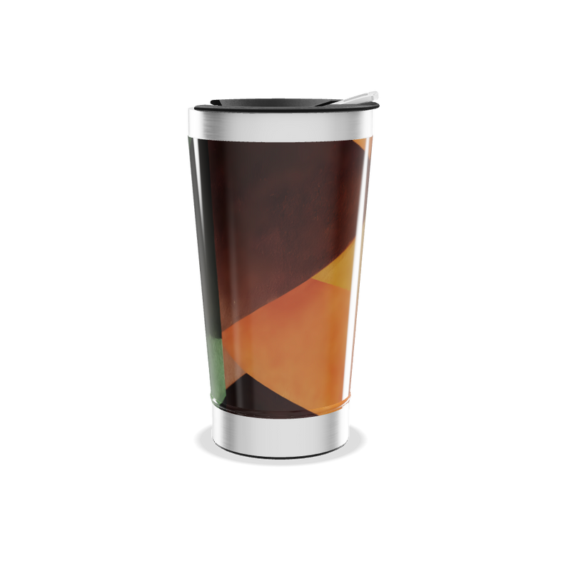 Copo Térmico - Estampa Colorida Abstrata