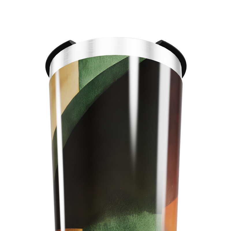 Copo Térmico - Estampa Colorida Abstrata