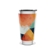 Copo Térmico - Estampa Colorida Geométrica