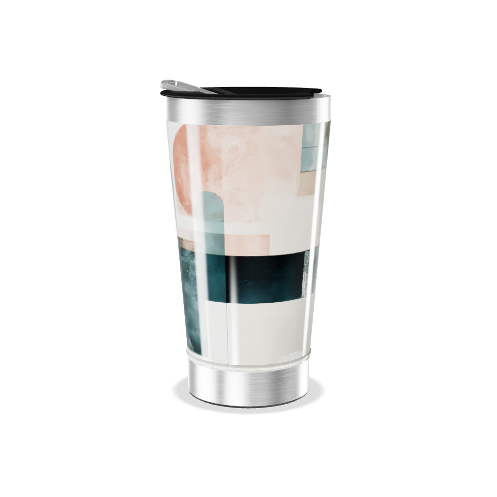 Copo Térmico - Com estampas geométricas