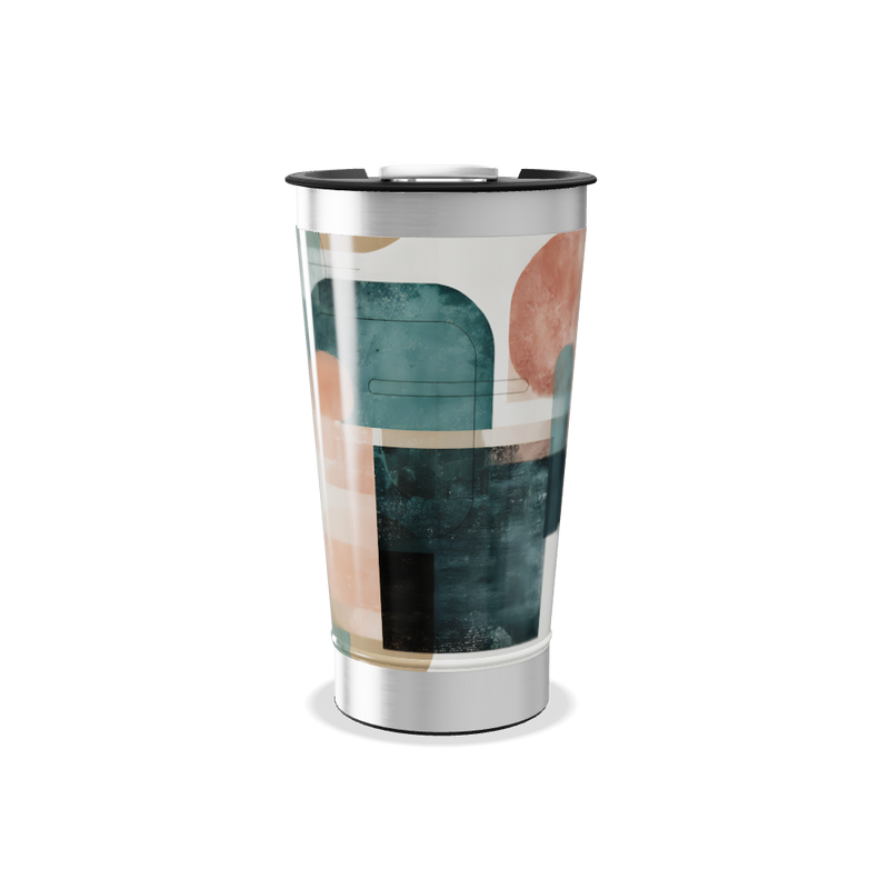 Copo Térmico - Com estampas geométricas