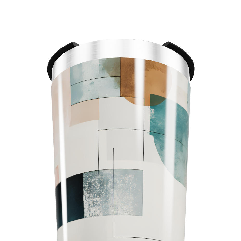 Copo Térmico - Com estampas geométricas