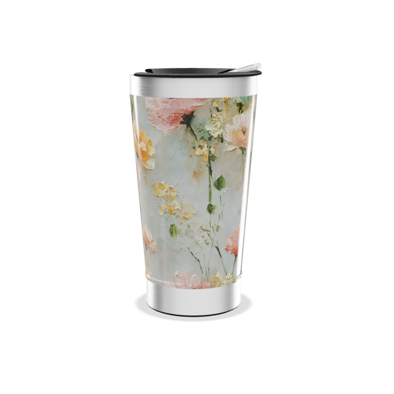 Copo Térmico - Floral Aquarela
