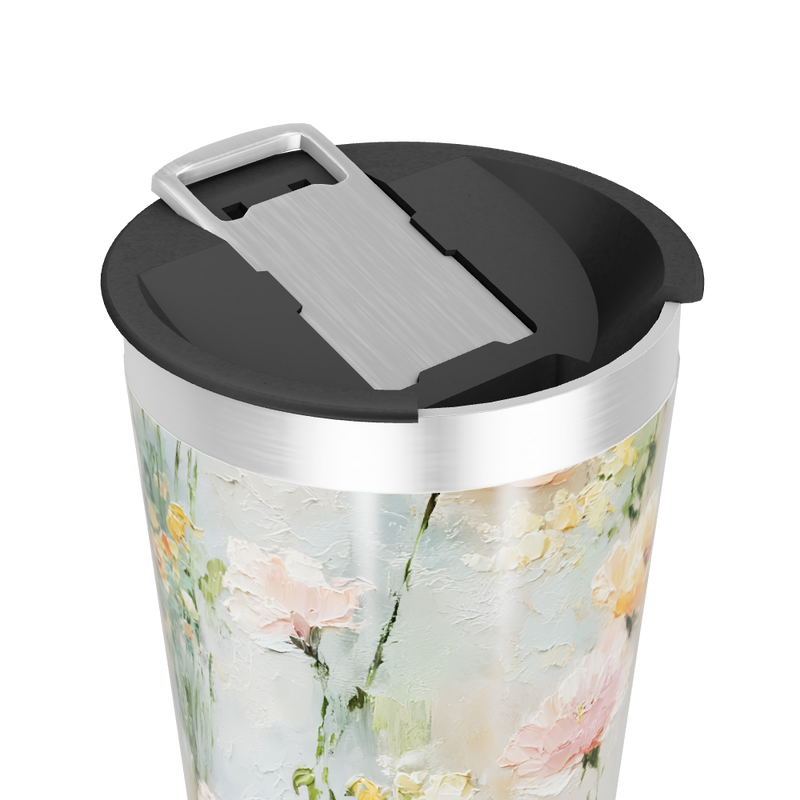 Copo Térmico - Floral Aquarela