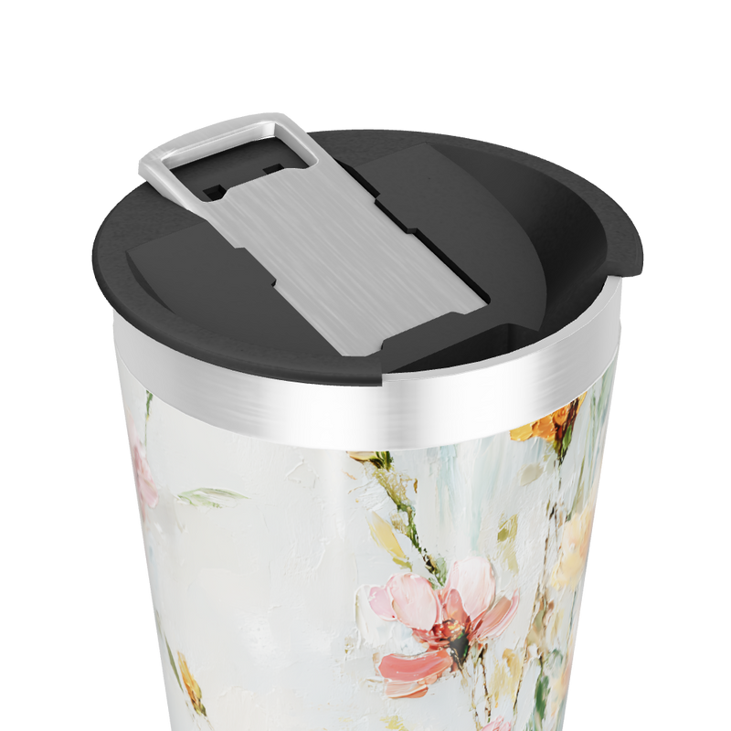 Copo Térmico - Floral Aquarela