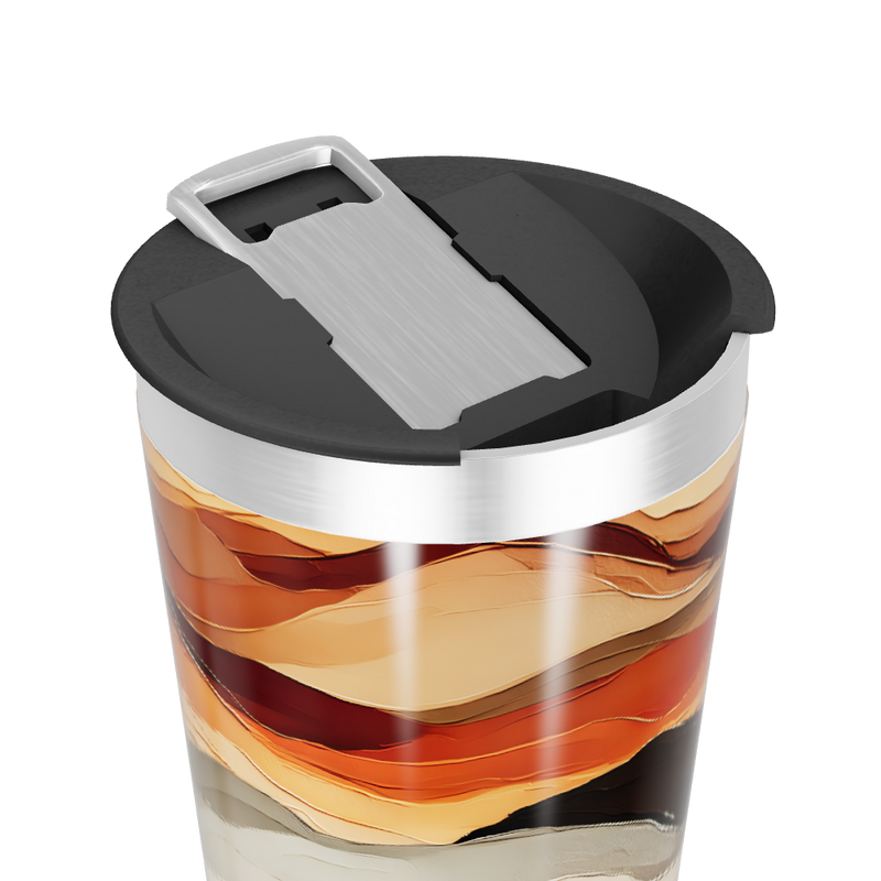 Copo Térmico - Estampa Geométrica Colorida