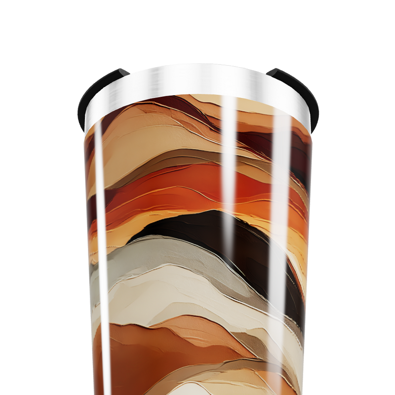 Copo Térmico - Estampa Geométrica Colorida