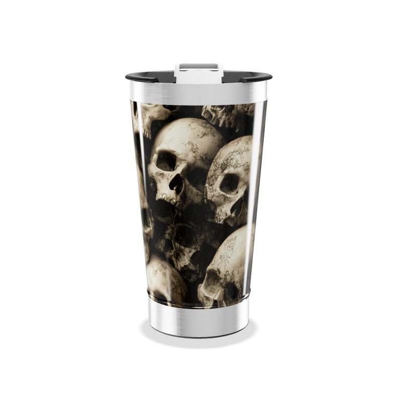 Copo Térmico - Estampa de Caveiras
