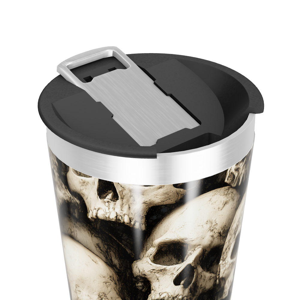 Copo Térmico - Estampa de Caveiras