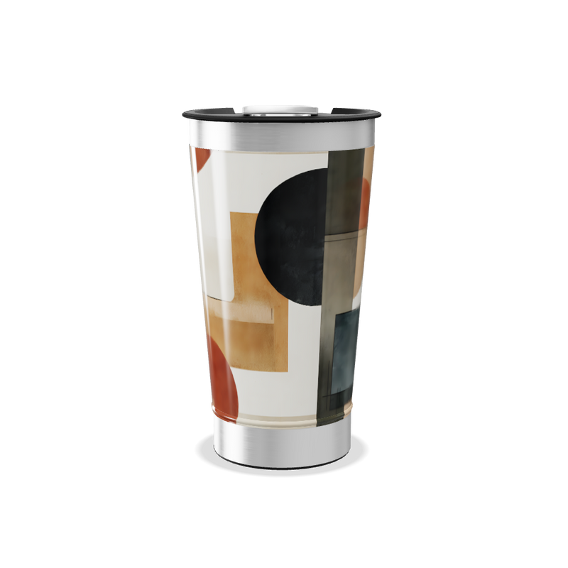 Copo Térmico - Estampa Geométrica Colorida