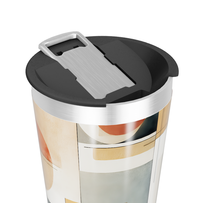 Copo Térmico - Estampa Geométrica Colorida