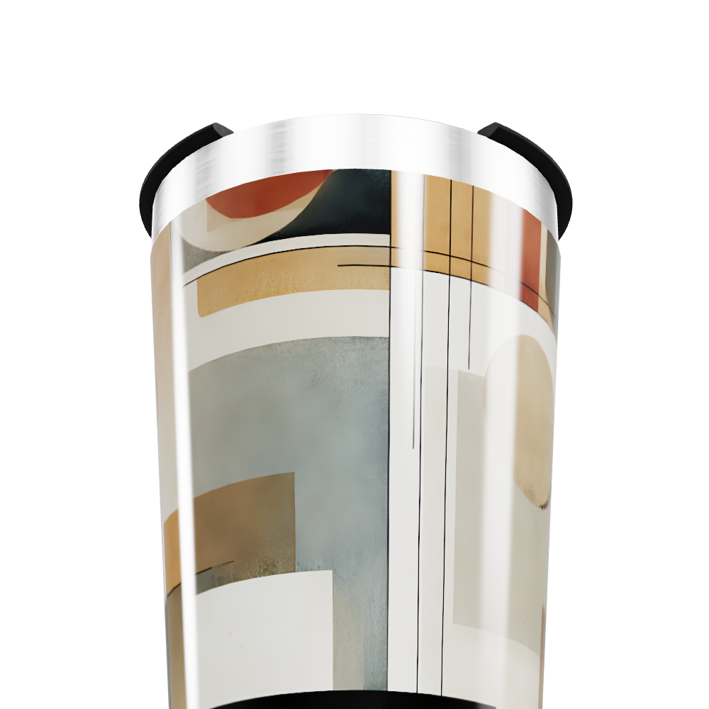 Copo Térmico - Estampa Geométrica Colorida