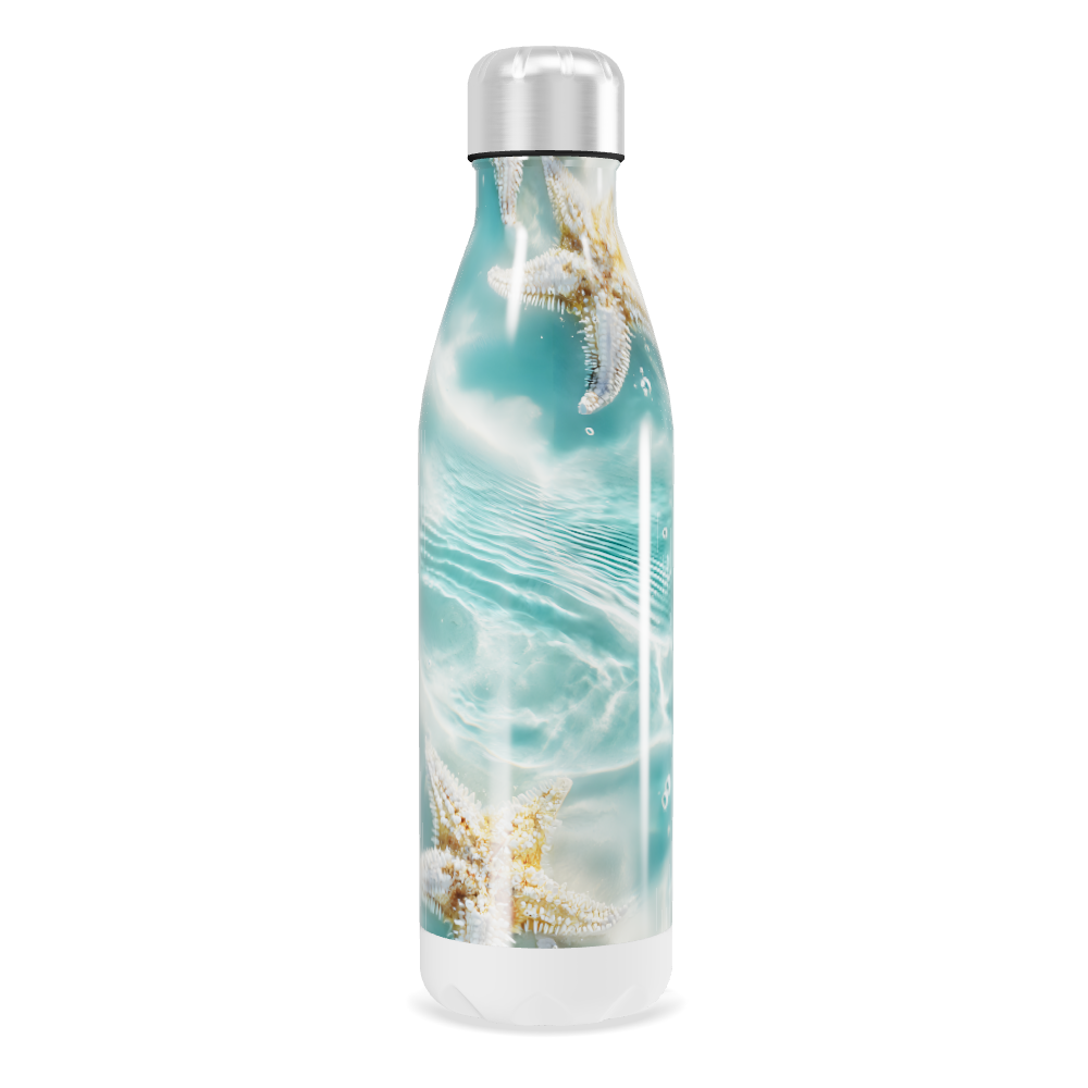 Garrafa Inox Estampa Estrela do Mar