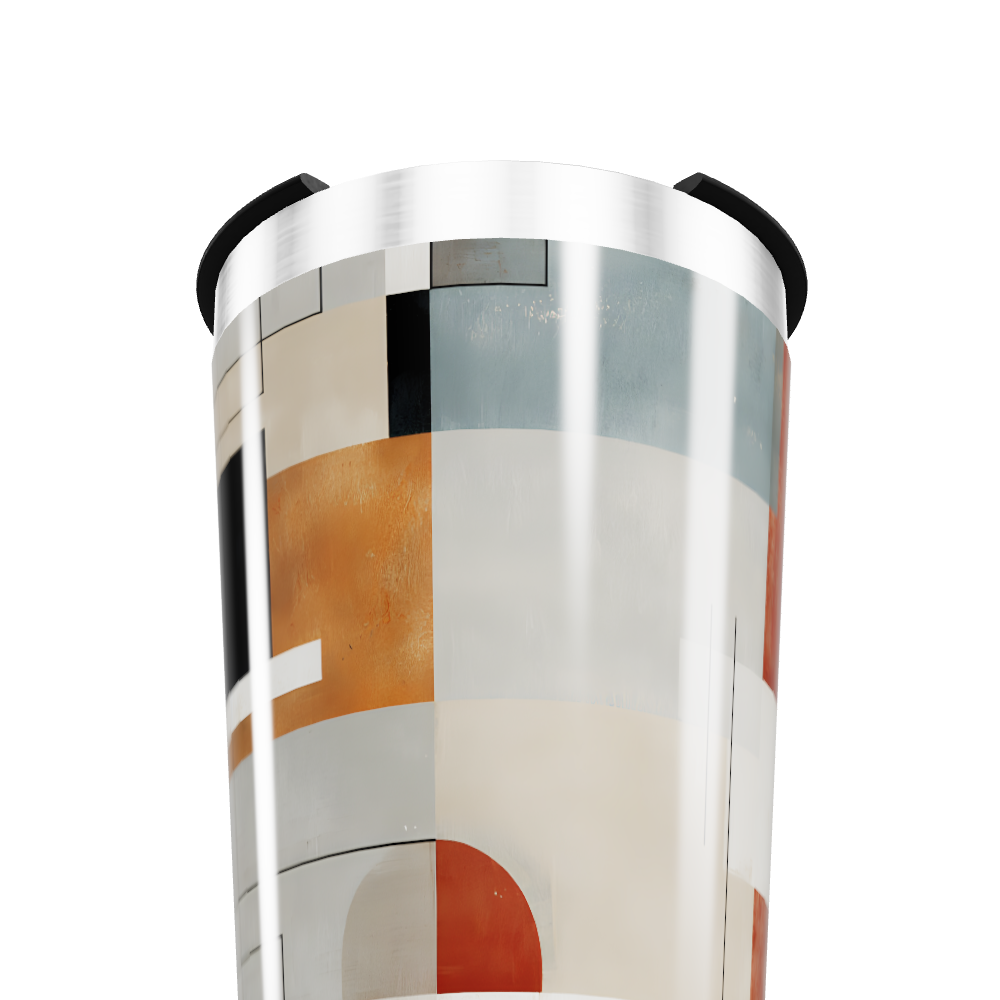Copo Térmico - Estampa Geométrica Colorida