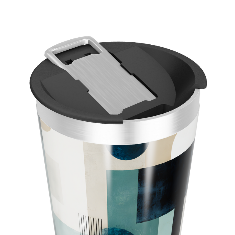 Copo Térmico - Estampa Geométrica Colorida