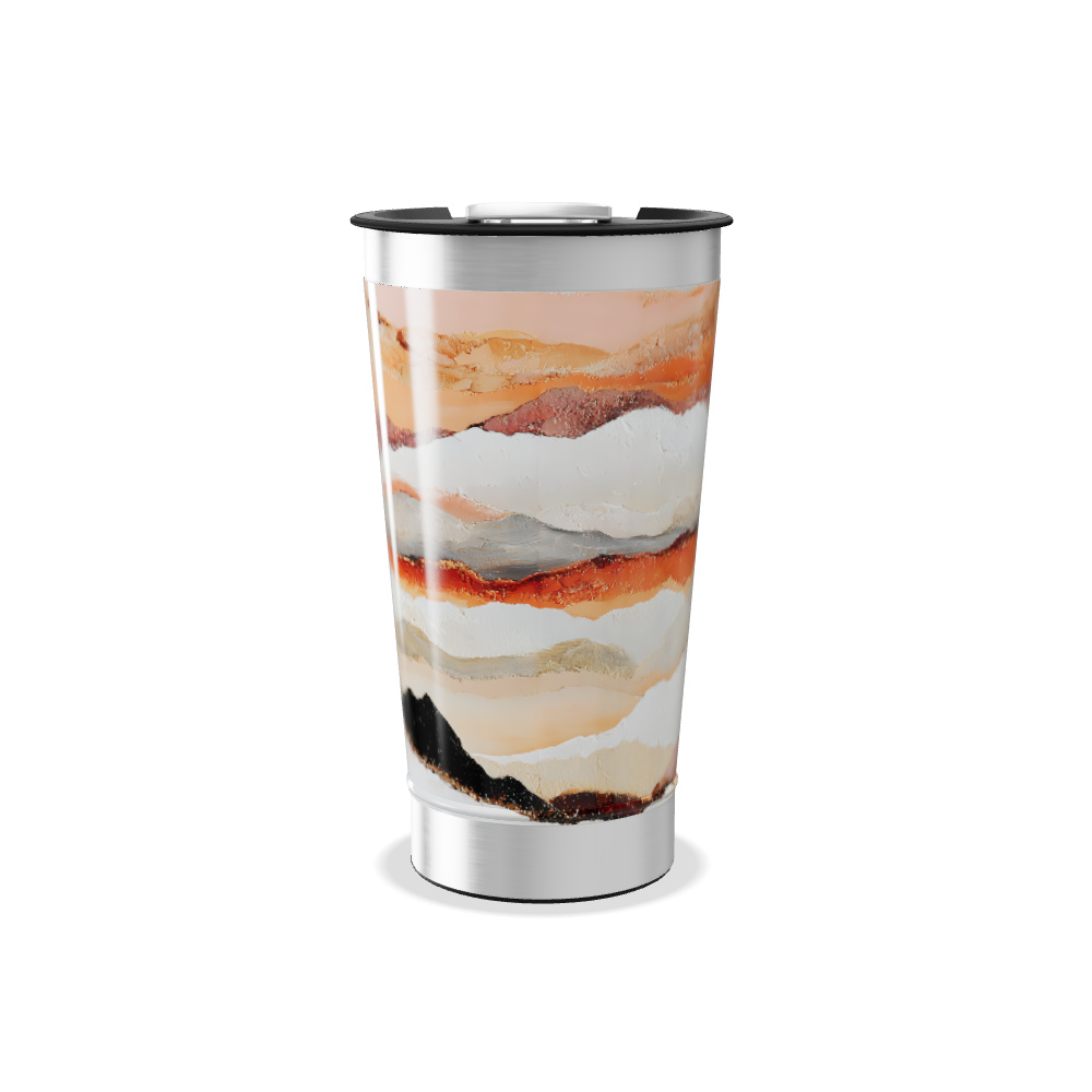 Copo Térmico - Estampado Multicolorido