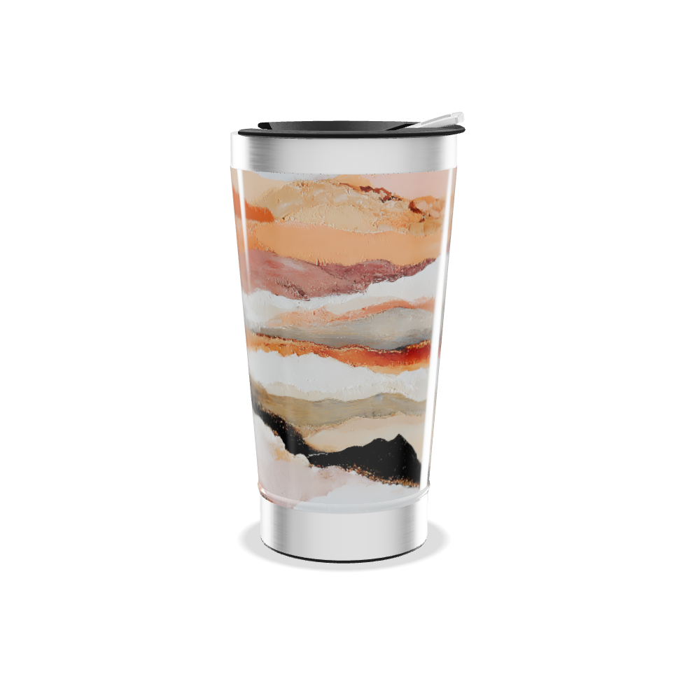 Copo Térmico - Estampado Multicolorido