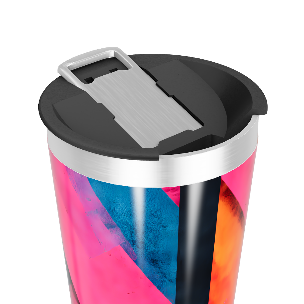 Copo Térmico - Colorido com Aço Inox