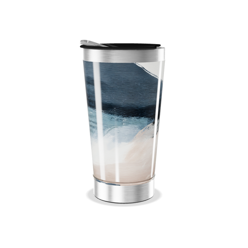 Copo Térmico - Estampa Abstrata Aço Inox